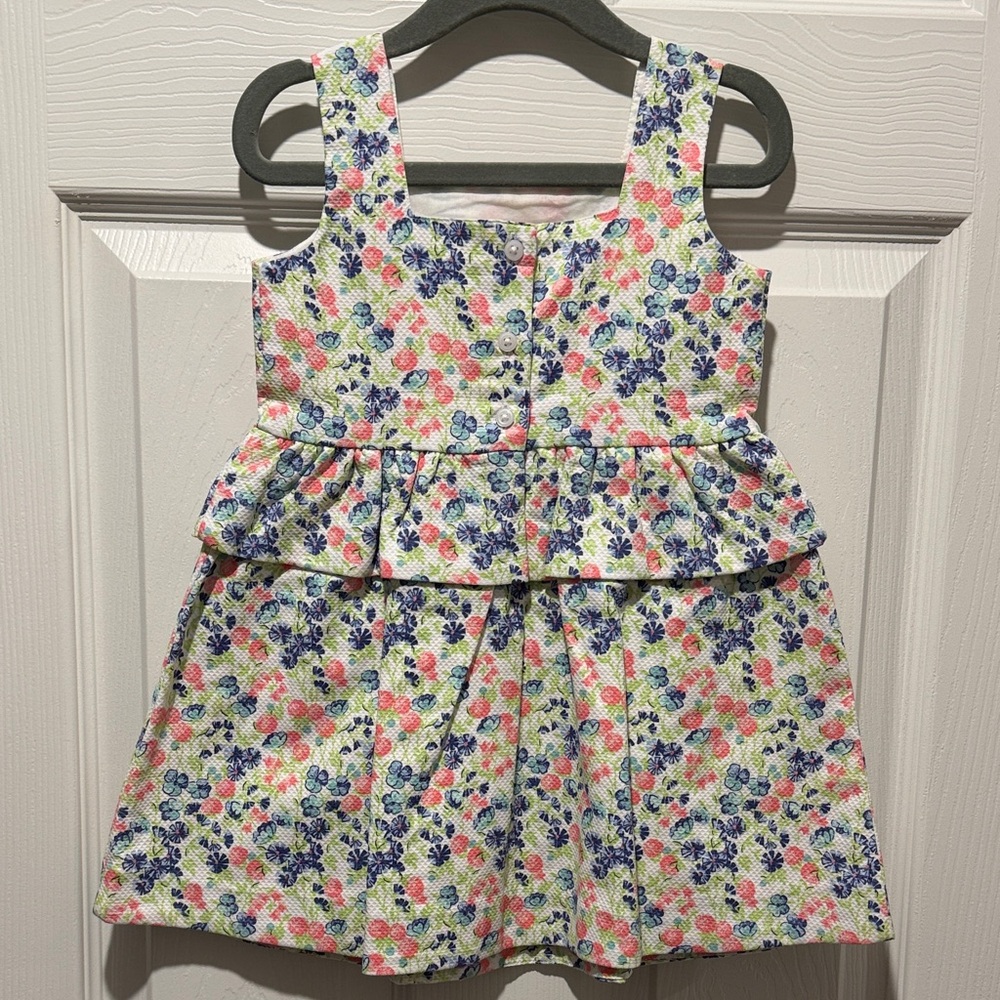 Janie & Jack Floral Kids Dress - NWT - Picture 4 of 7